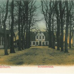 (c) Stadtarchiv, Schützenhaus Postkarte