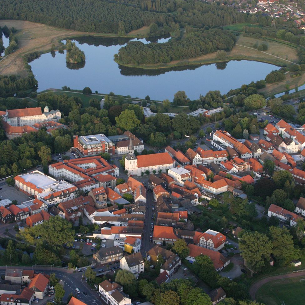 Kernstadt Gifhorn, Quelle: Keller-Luftfoto