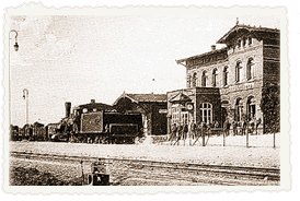Bahnhof Gifhorn-Stadt um 1900