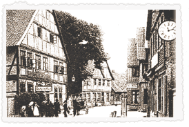 Blick in ide Torstraße um 1915