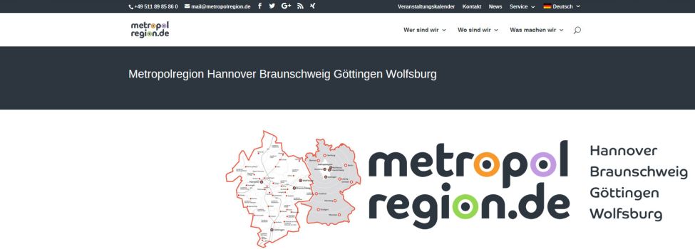 Metropolregion Hannover Braunschweig Göttingen Wolfsburg