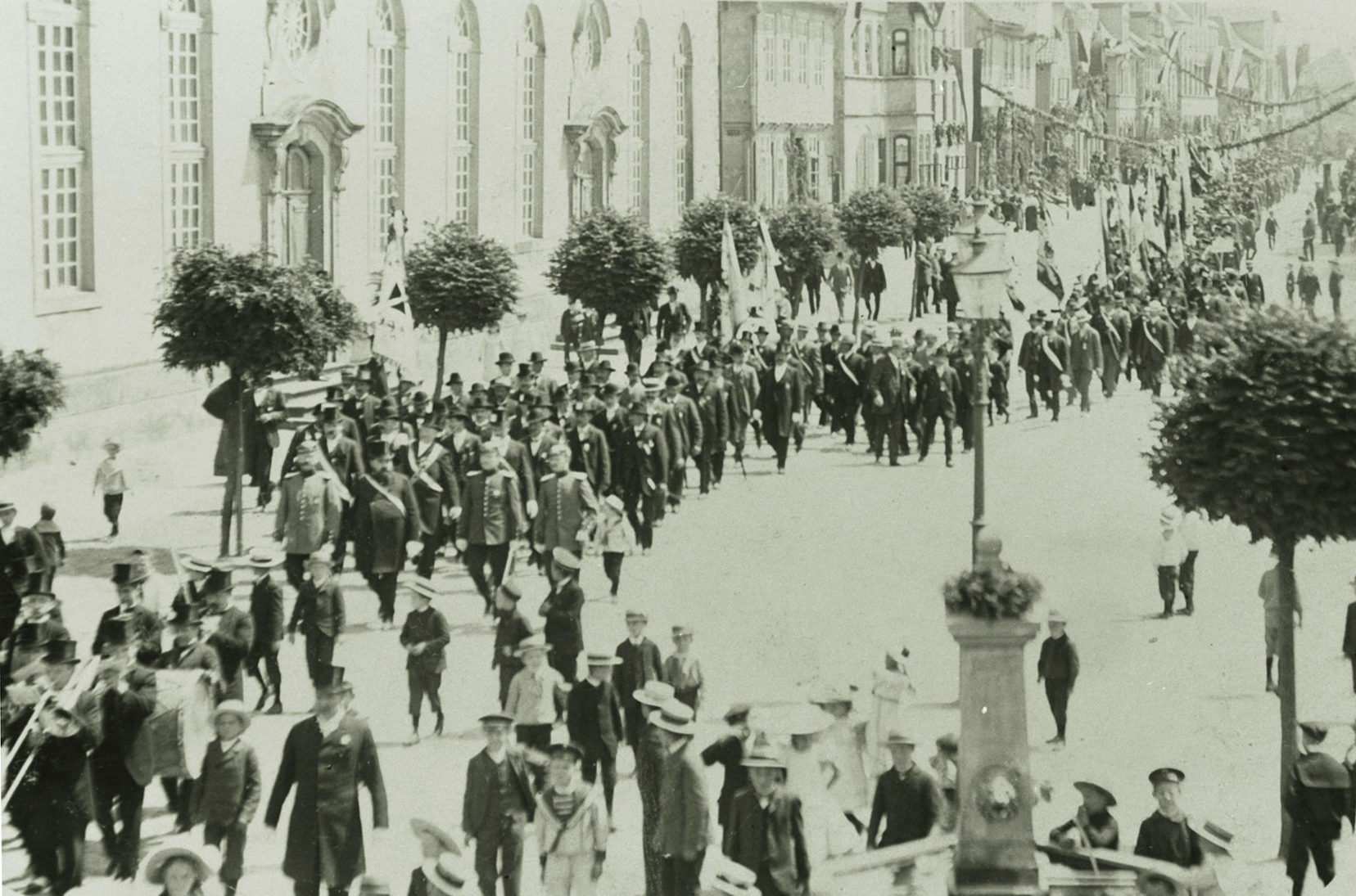 (c) Stadtarchiv, Schützenfest 1905