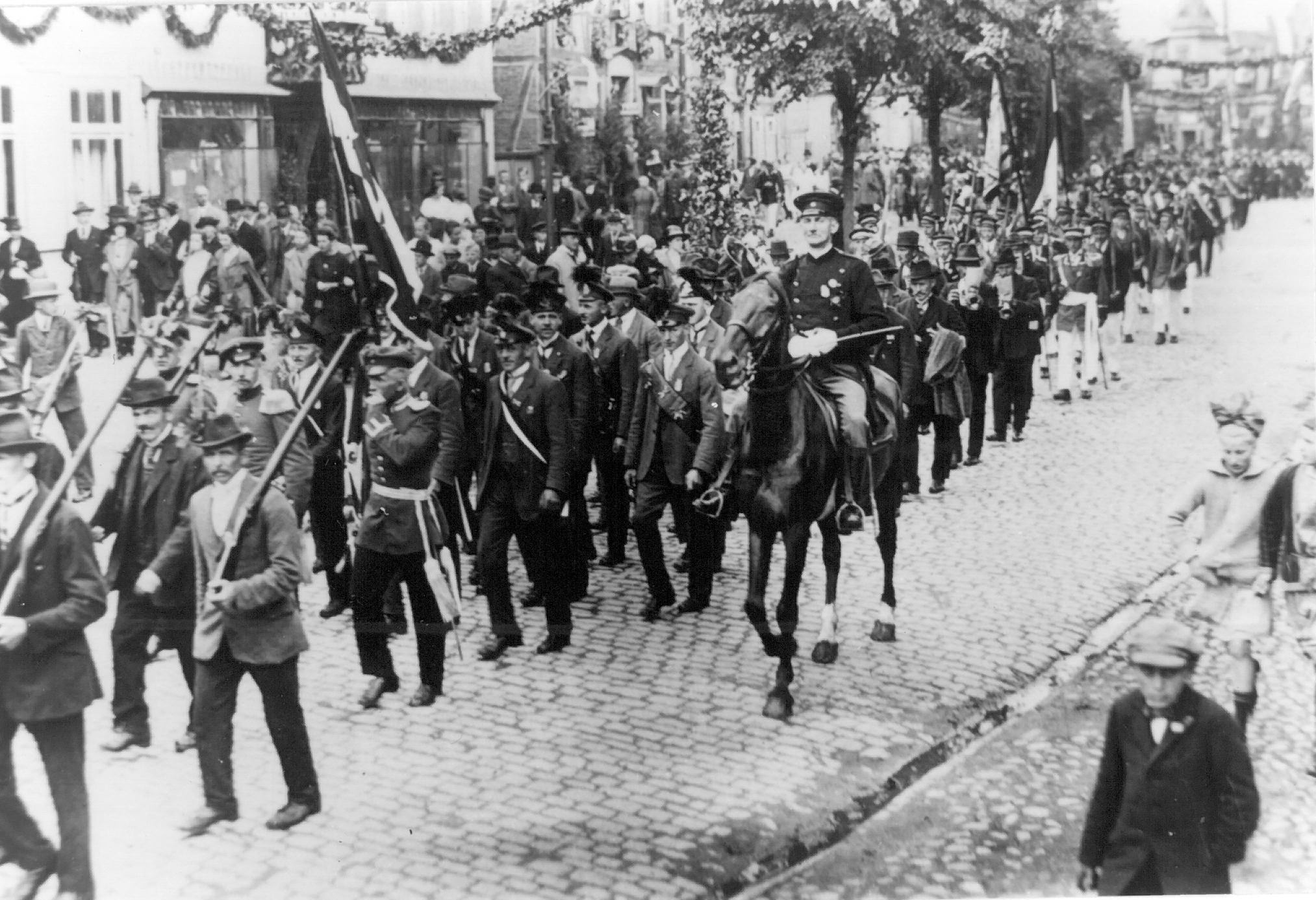 (c) Stadtarchiv, Schützenfest 1924