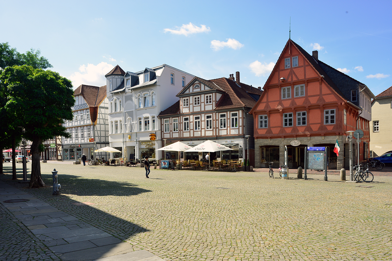 Gifhorner Altstadt mit Fachwerkhäusern